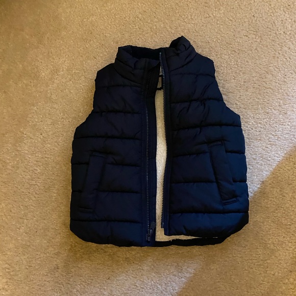 Toddler Boys Baby Gap vest. Blue, size 3T - Picture 1 of 3